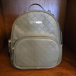 Steve Madden Green Mini Backpack